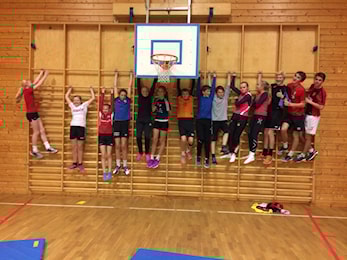 Styrketrening på Fosslia